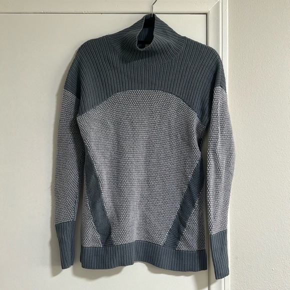lululemon athletica Sweaters - Lululemon Mock Neck Merino Wool Sweater